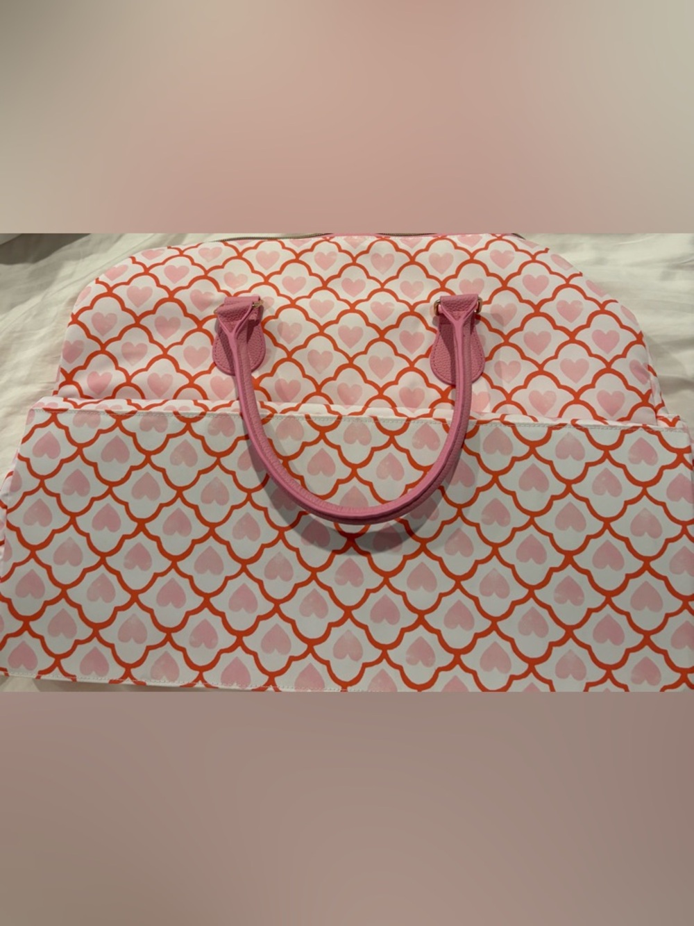 Roller Rabbit Pink Duffle Bag - Picture 2 of 3